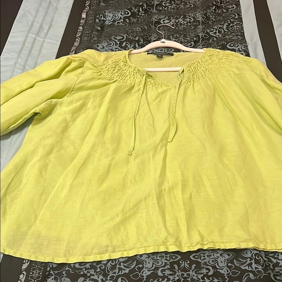 Zara Tops - MARC NEW YORK Women's Yellow Top, size large